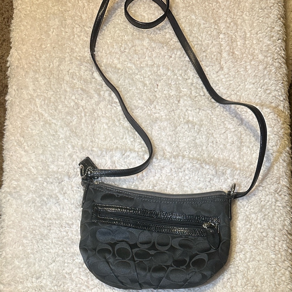 Coach Charcoal Crossbody Bag